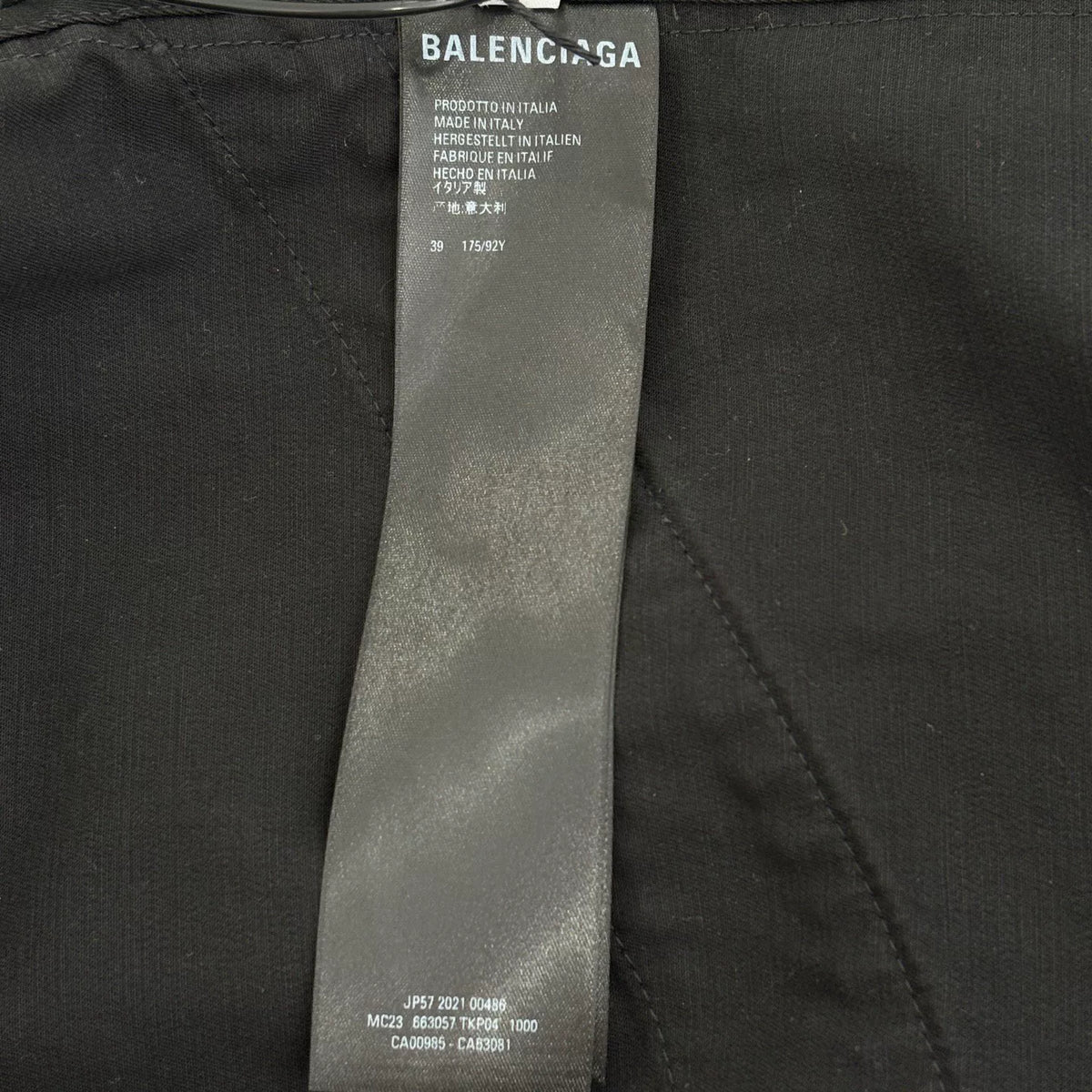 Balenciaga Game Badge Glow Embroidered Short Sleeve Shirt