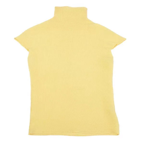 Issey Miyake Vintage Yellow Pleated Top