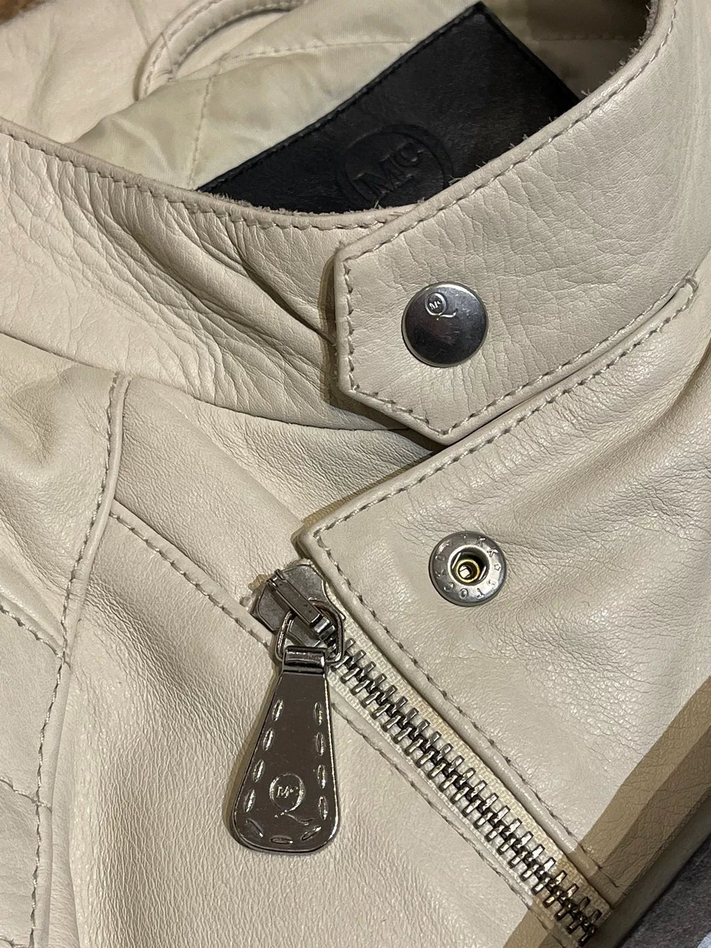 Alexander McQueen Motorcycle Leather Jacket