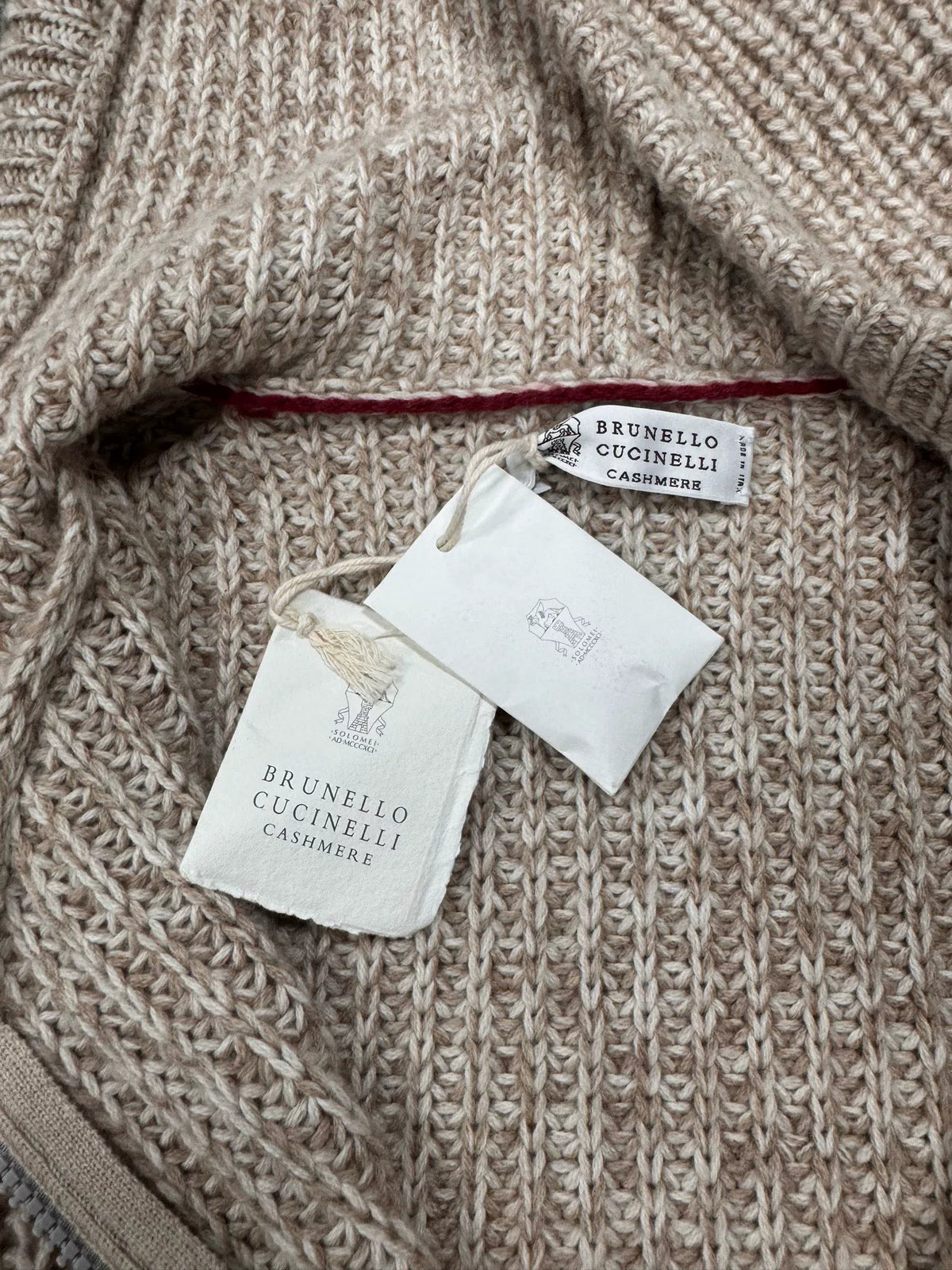 Brunello Cucinelli Hooded Cashmere Knit Cardigan