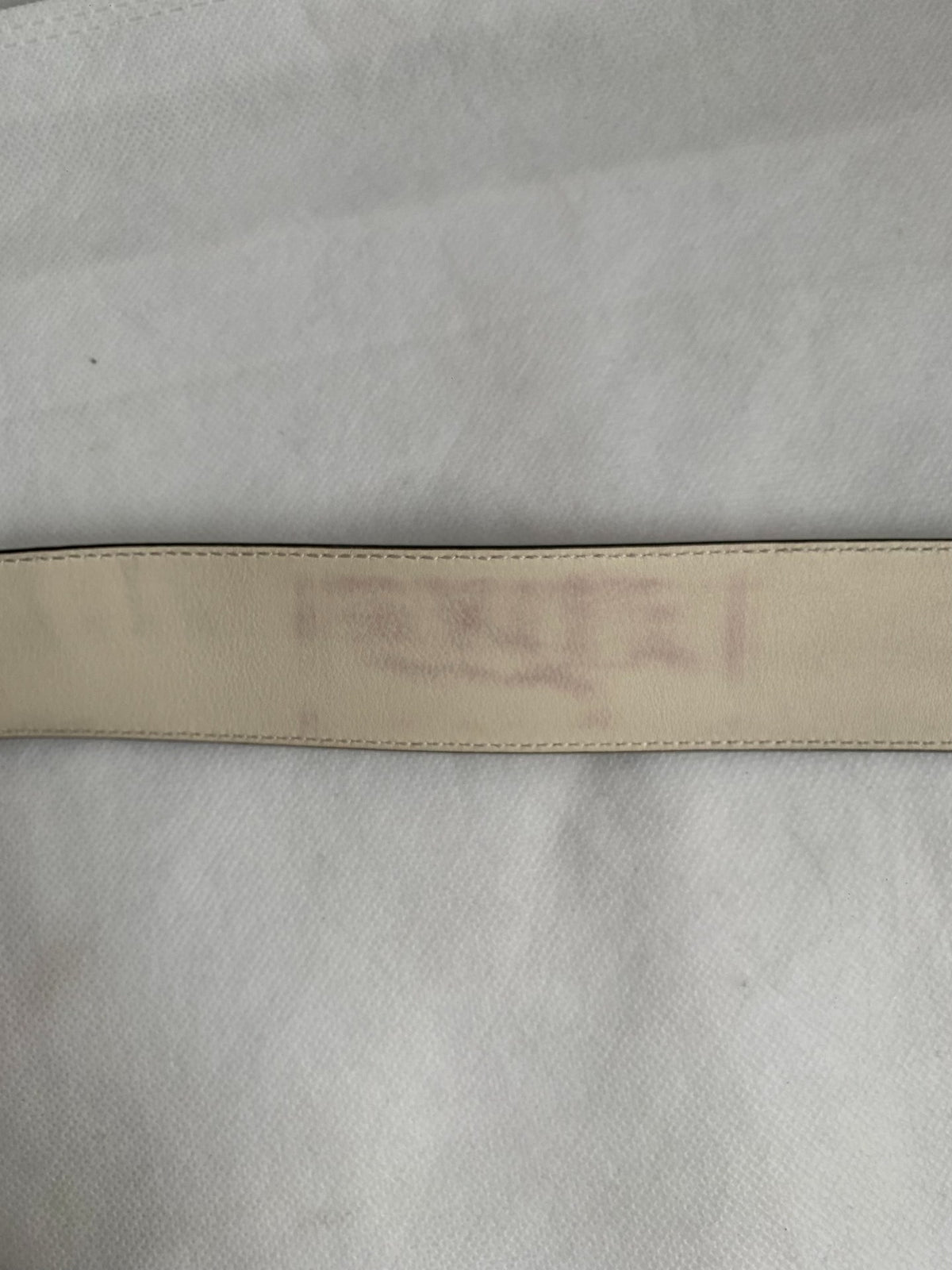 Gucci Off-White Double G Belt