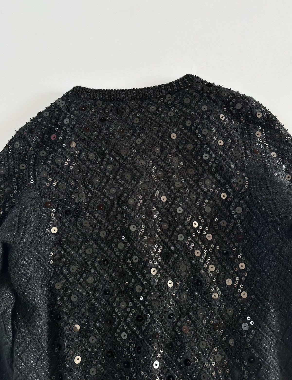 Dries Van Noten heavy-duty beaded cardigan