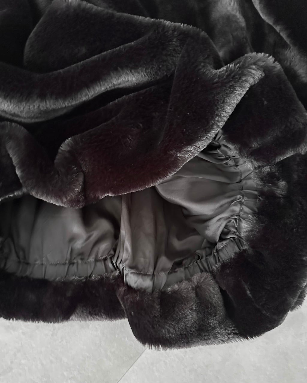 Dries Van Noten Faux Fur Coat