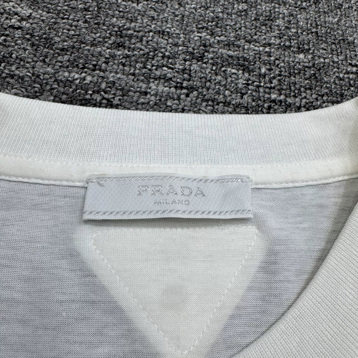 Prada Mermaid Print Long-Sleeve Top