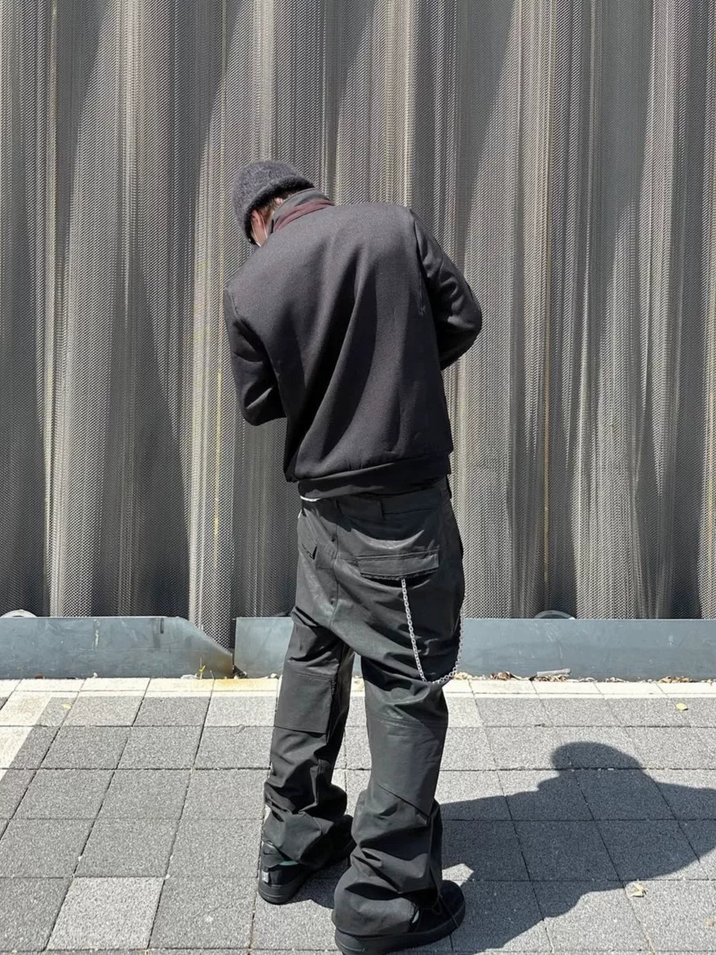 Prada Harlington Rivet Zip-Up Nylon Jacket