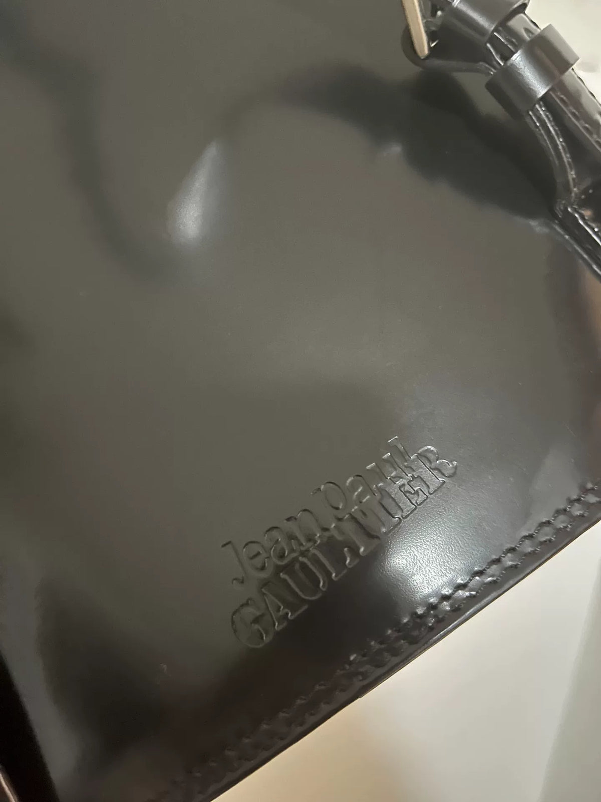 Jean Paul Gaultier Corset Shoulder Bag Black