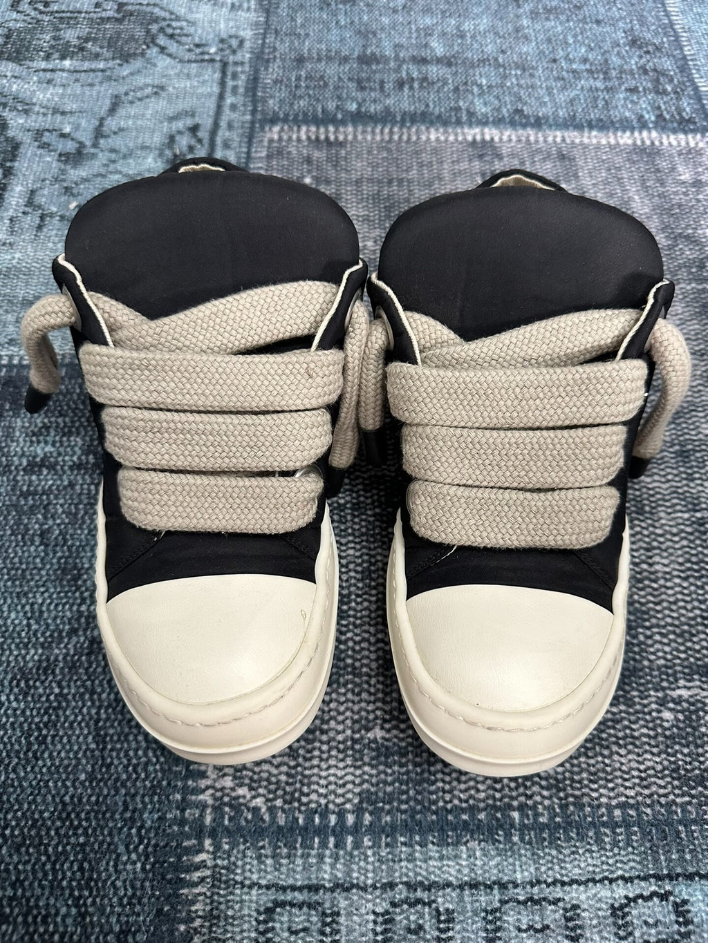 Rick Owens sub-line canvas "Panting" chunky laces Sneakers