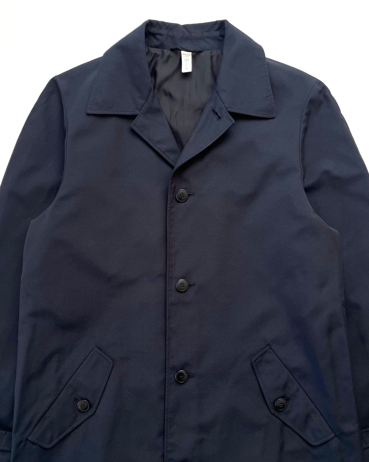 MIU MIU SS01 Navy Blue Cotton Twill Jacket