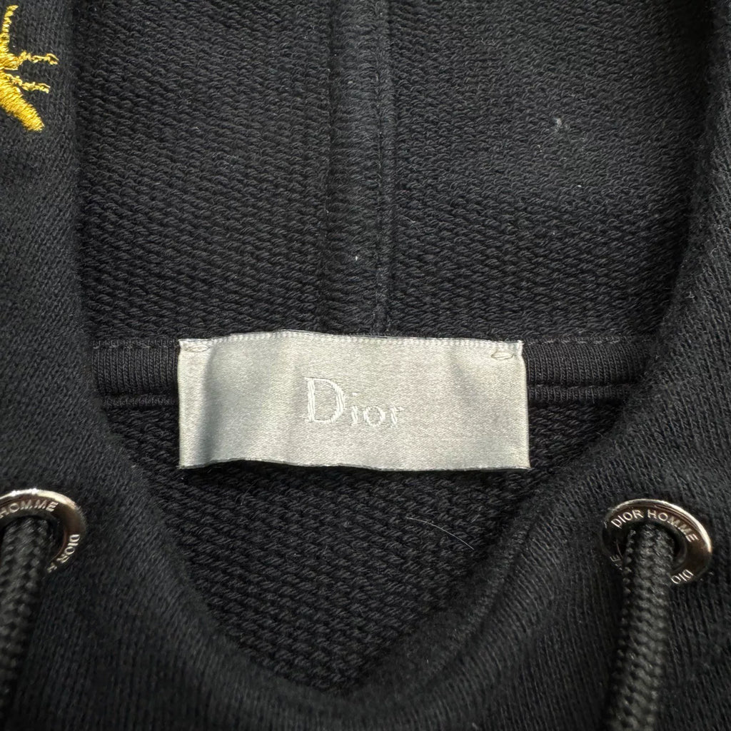 Dior Embroidered Bee Hooded Sweater
