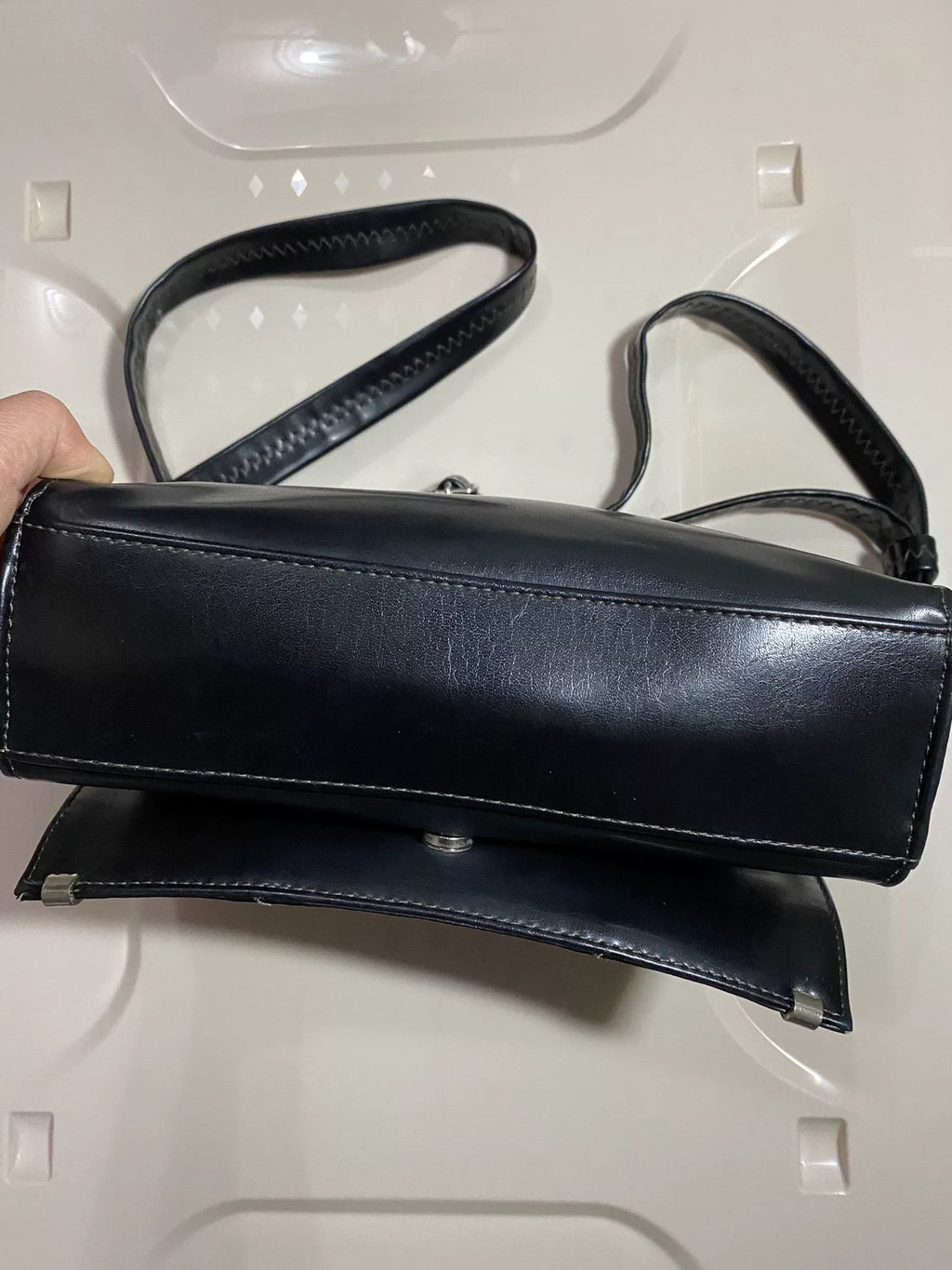 Jean Paul Gaultier Kenshin Heart-Piercing Envelope Bag Crossbody Bag Safe Forever Sex