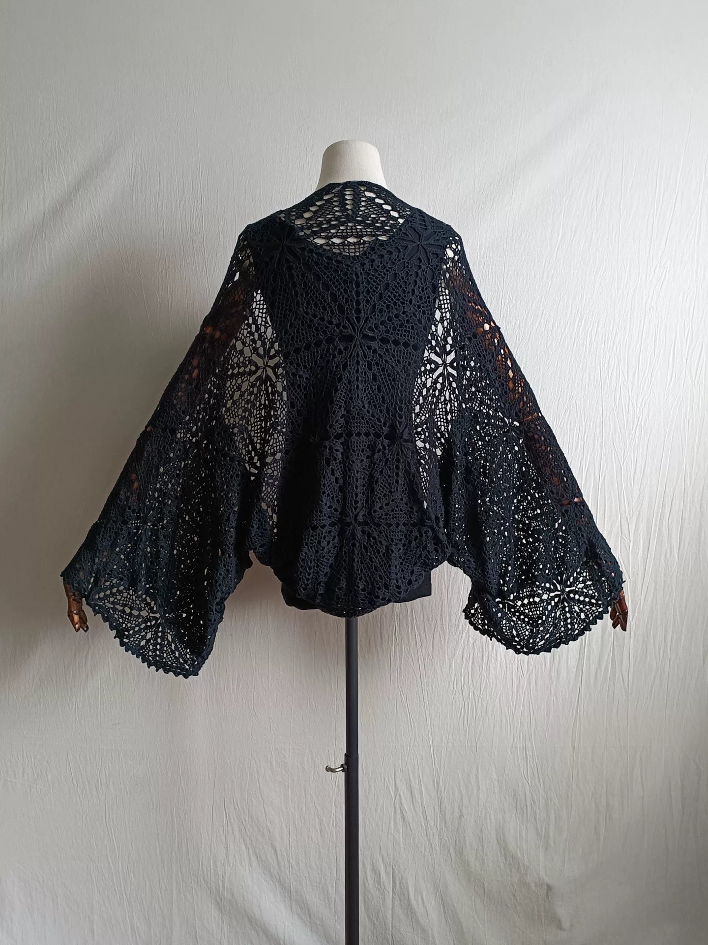 Yohji Yamamoto 03AW Mainline Navy Openwork Shirt