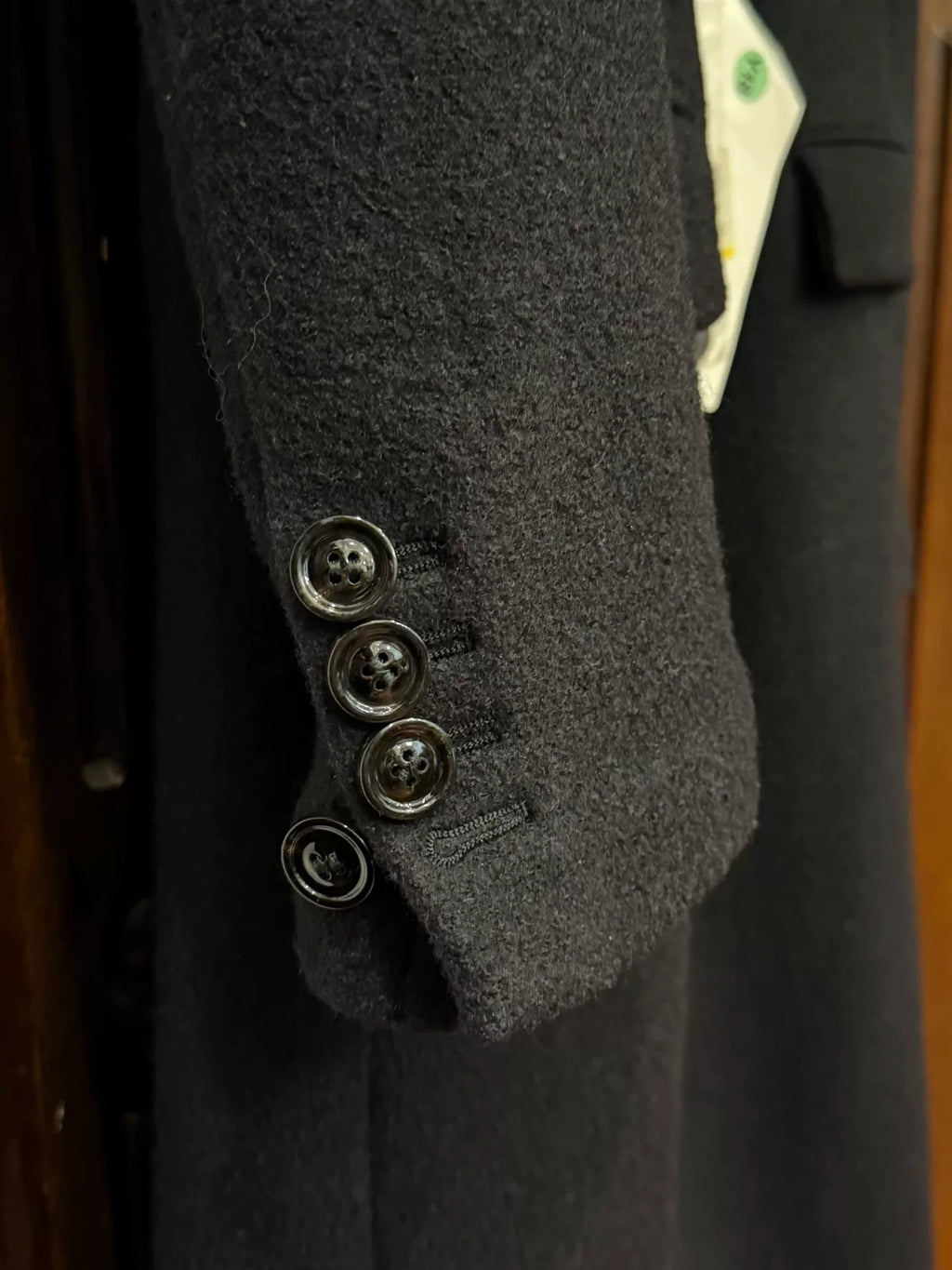 Maison Martin Margiela Cotton-Lined Wool Coat