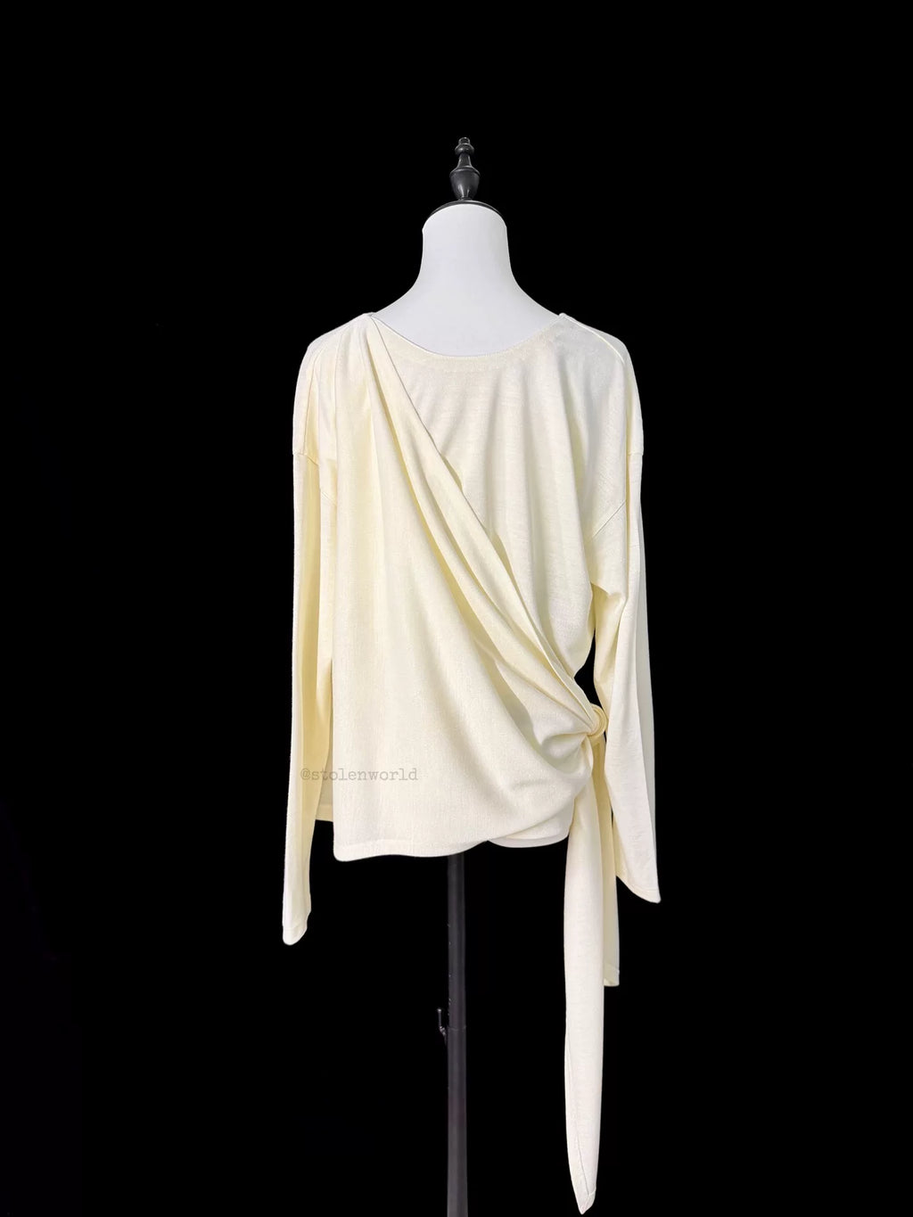 Issey Miyake 80s Irregular Pleated Tie-Top - Devines