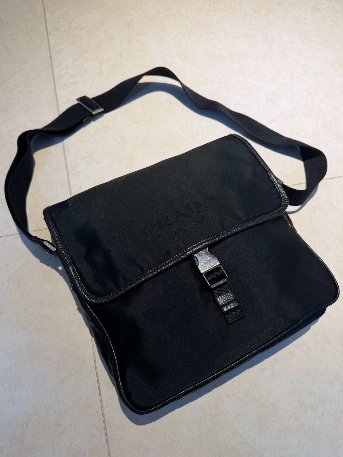 Prada sports red label sporty crossbody bag