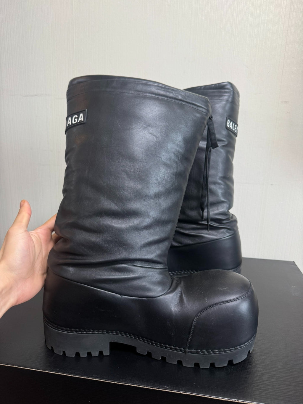 Balenciaga Alaska Ski Leather Boots