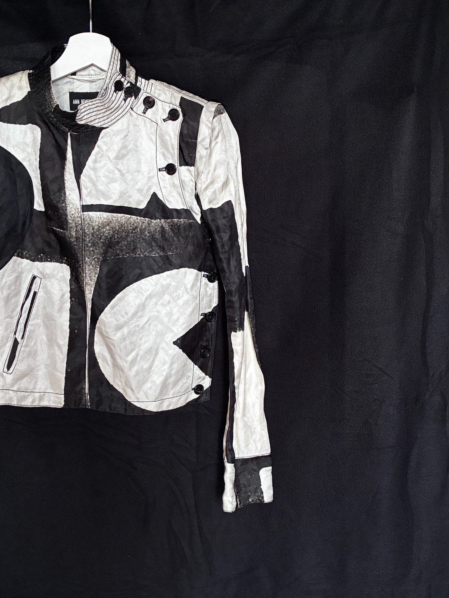 Ann Demeulemeester 11SS Runway Silk Jacket Silk Jacket