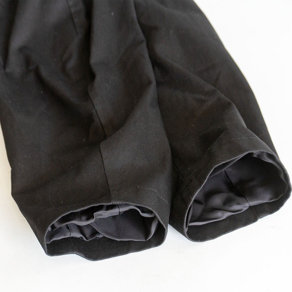 Yohji Yamamoto Black Short Zip-Up Jacket