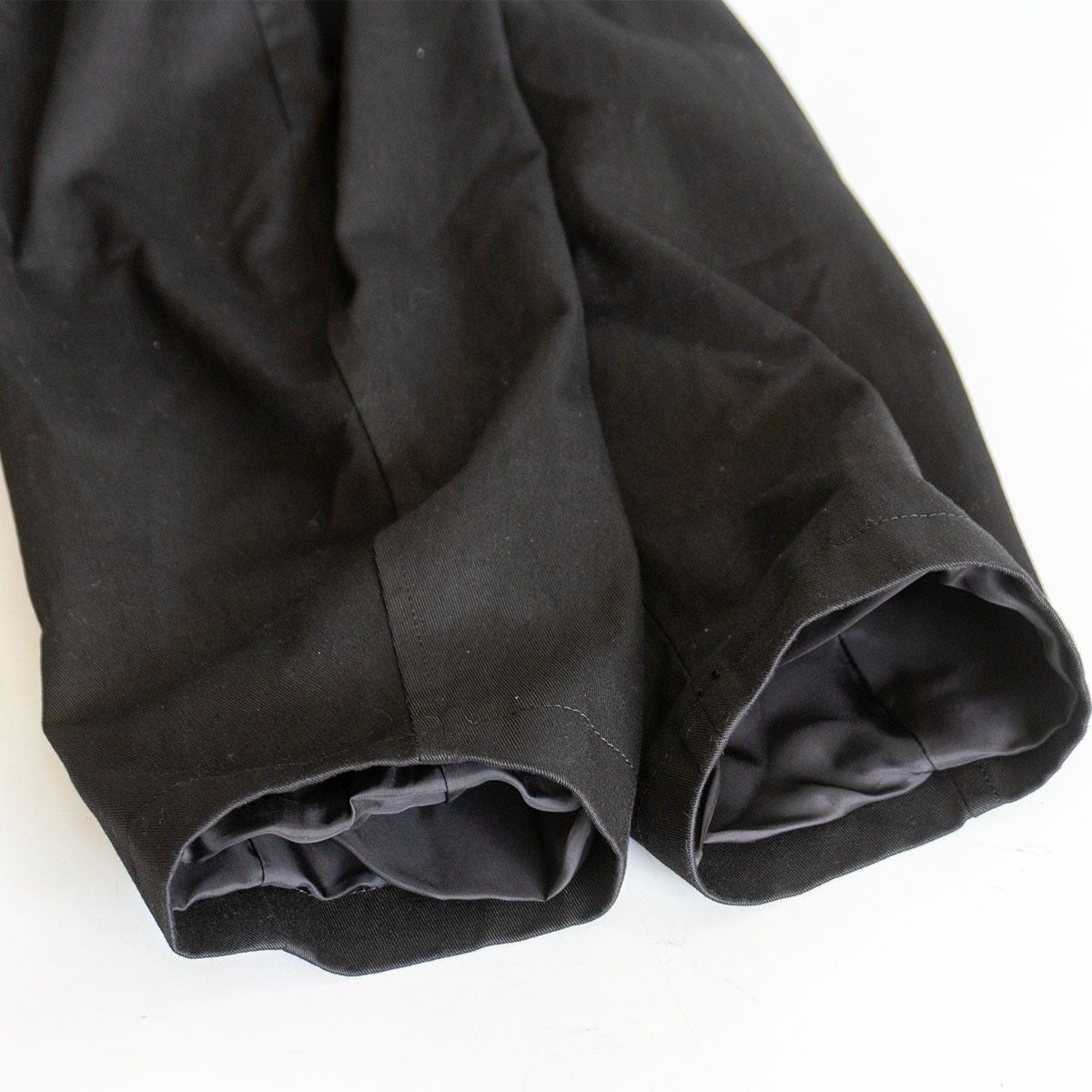 Yohji Yamamoto Black Short Zip-Up Jacket