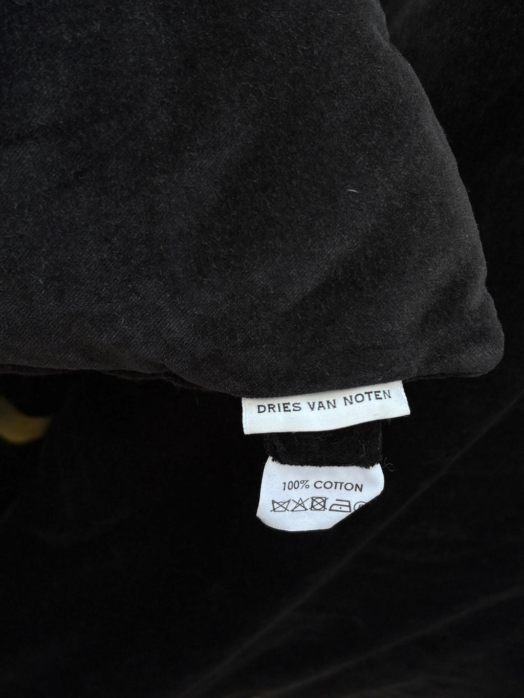 Dries van Noten AW19 Velvet Shawl