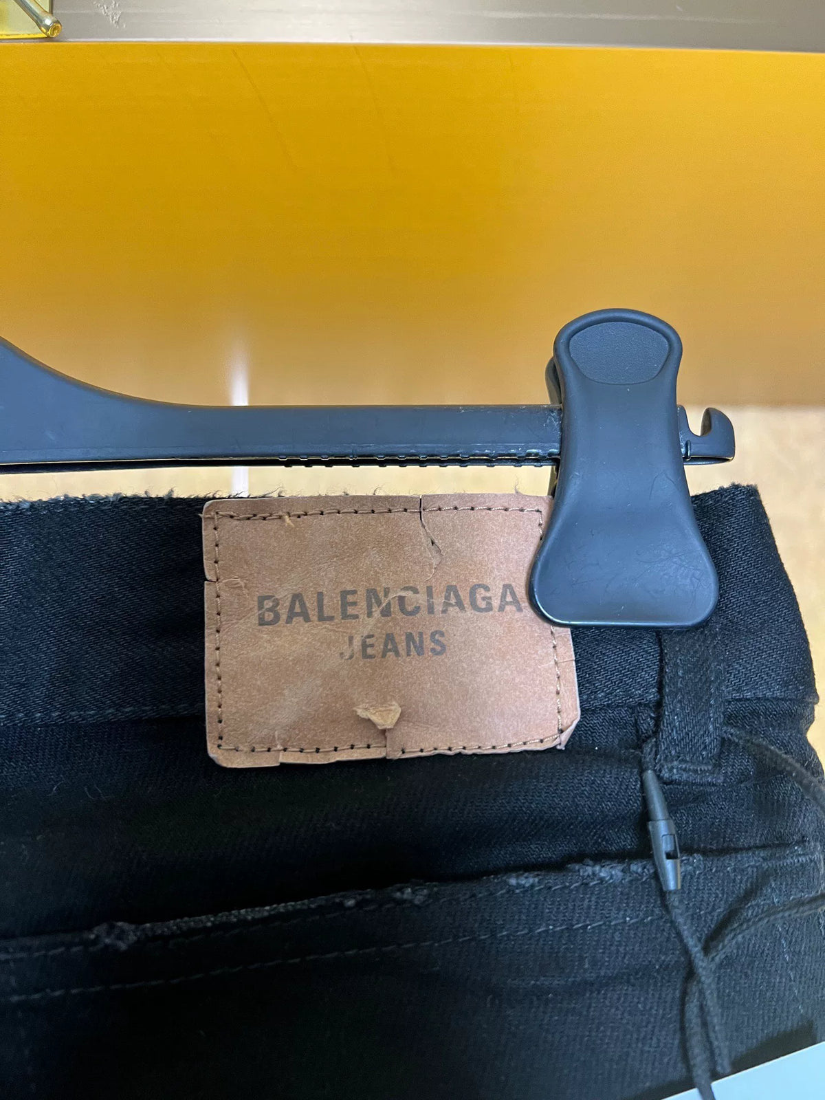 Balenciaga Side Seam Denim Shorts