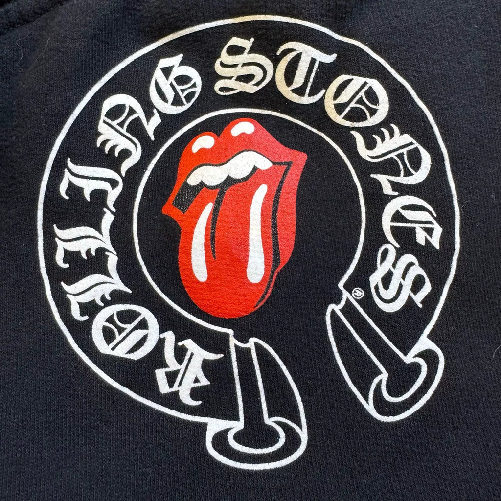 Chrome Hearts Rolling Stones Horseshoe Red Lip Pants