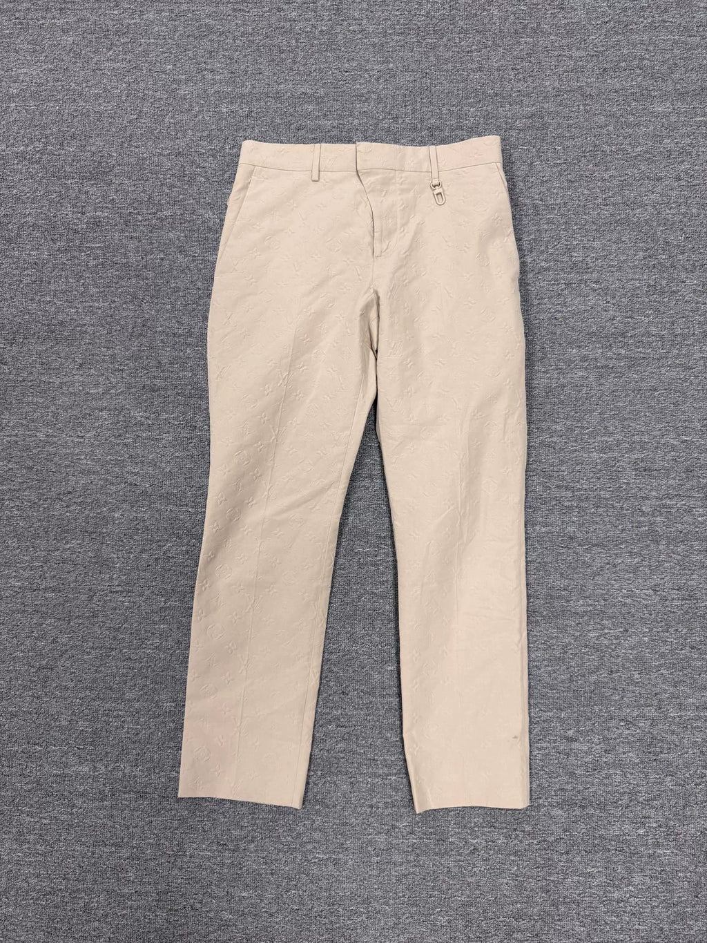 Louis Vuitton Off-White Embossed Monogram Pants