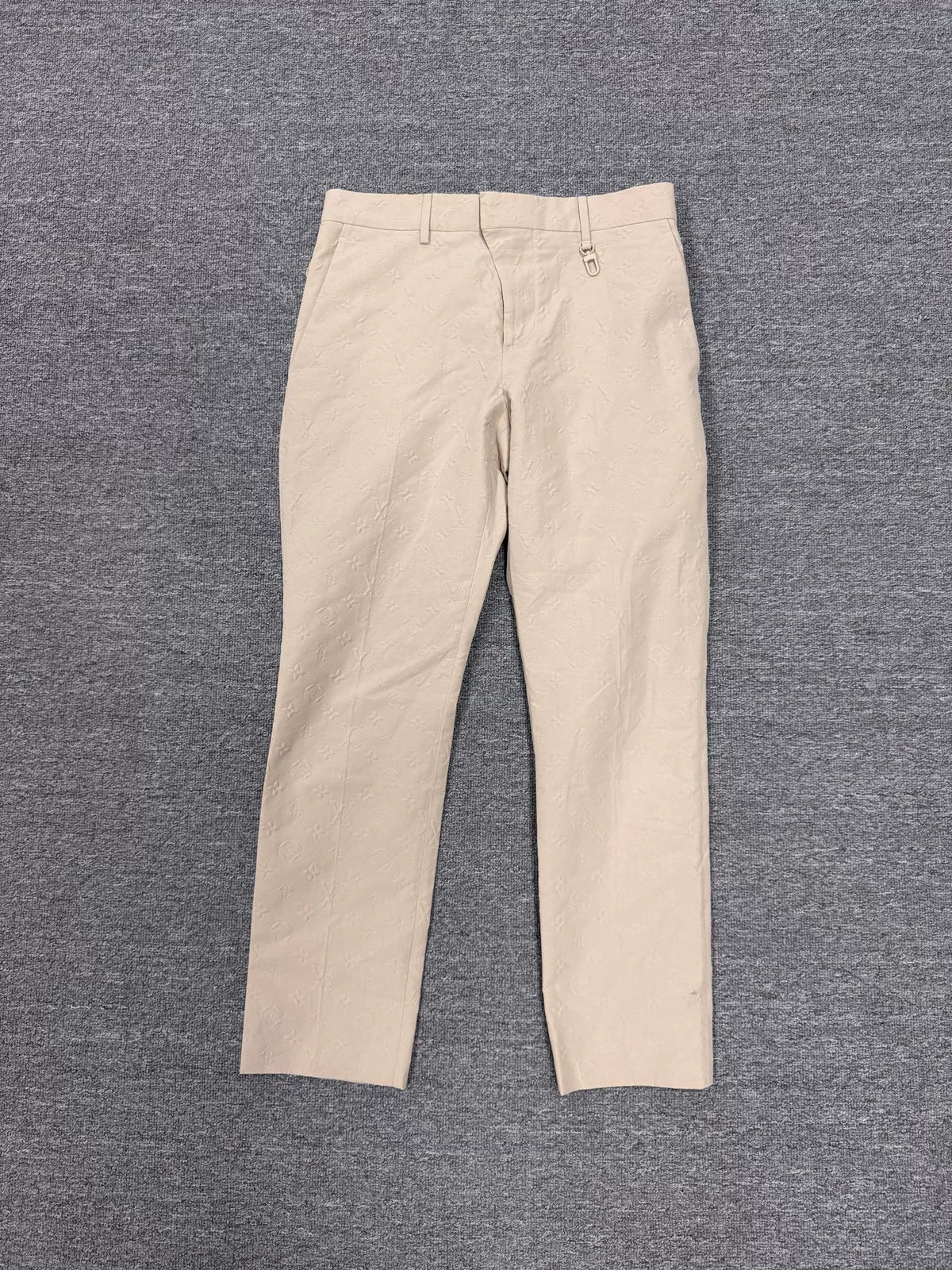 Louis Vuitton Off-White Embossed Monogram Pants