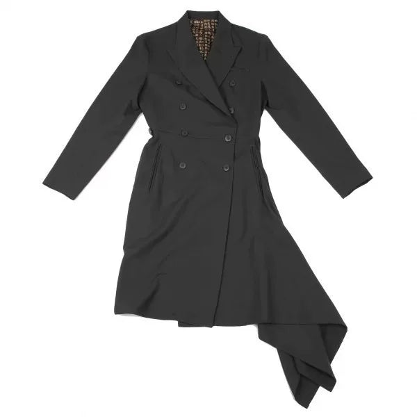 Jean Paul Gaultier Vintage Black Double-Breasted Trench Coat