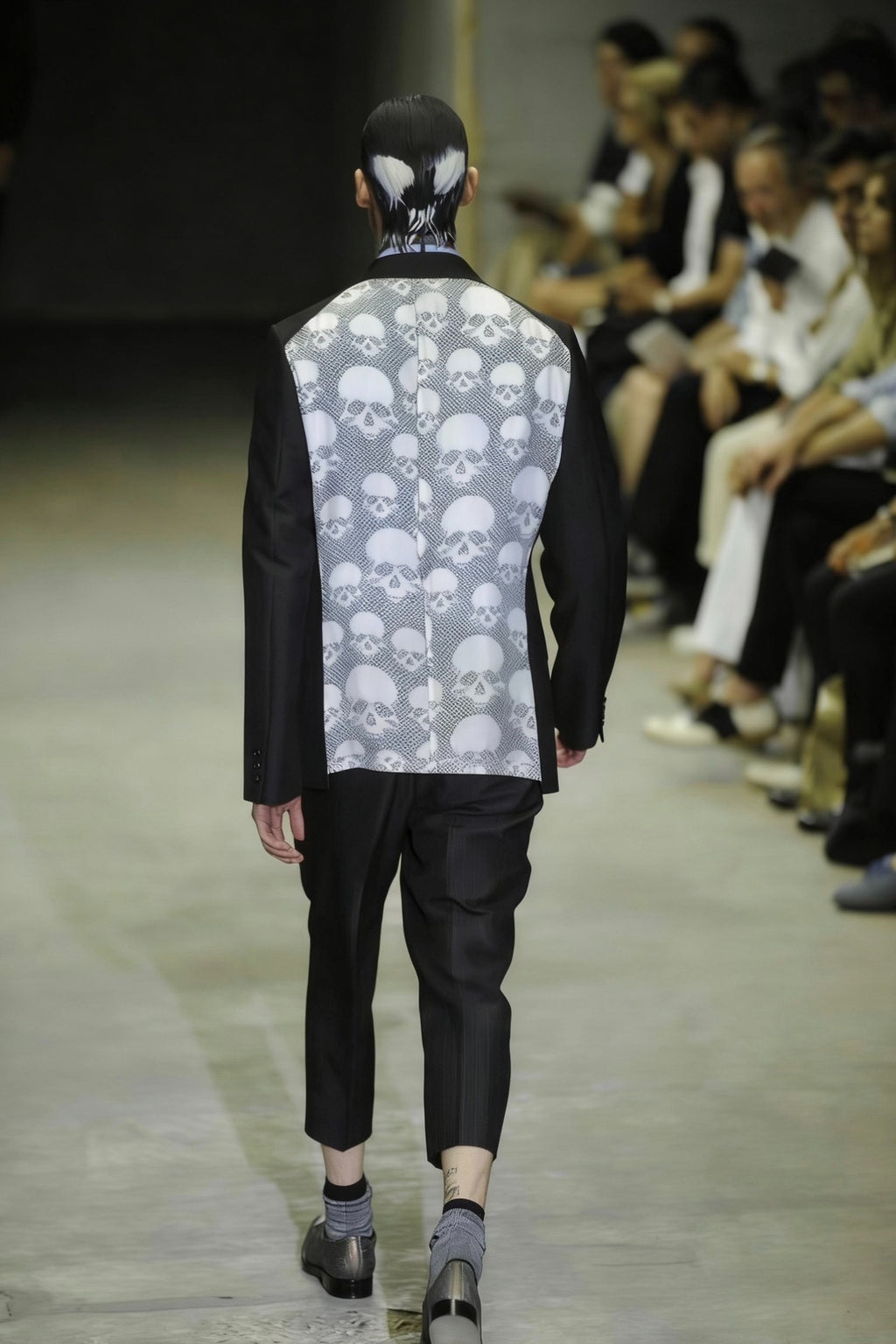 COMME des GARCONS runway skull jacket