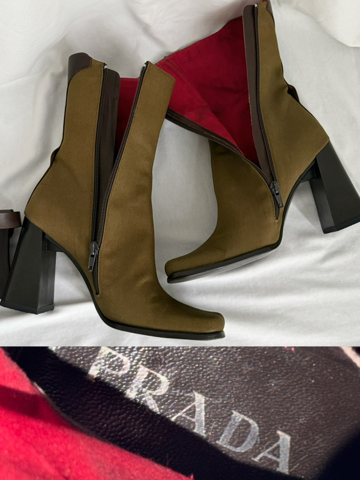 Prada Beige Boots
