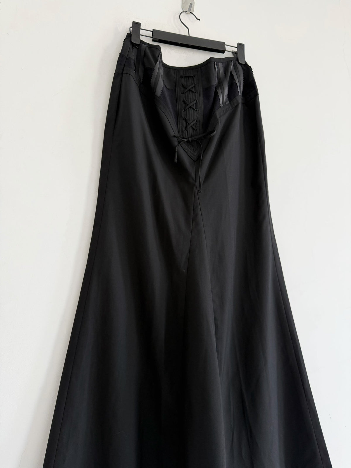 Jean Paul Gaultier Midi vintage tie-back fishtail skirt