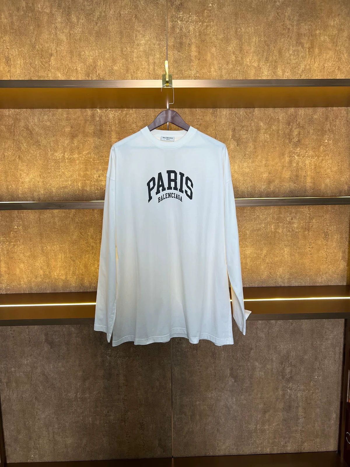 Balenciaga Paris Long Sleeve Top