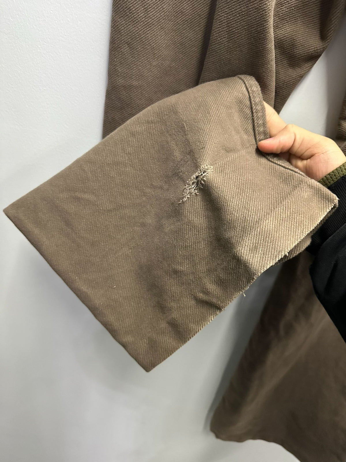 Rick Owens 24FW Brown Geth Mainline Jeans