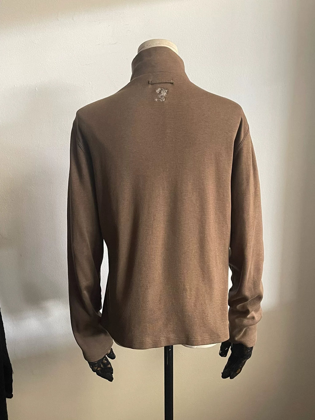 Jean Paul GAULTIER Dragon Pattern Zip-Up Sweater