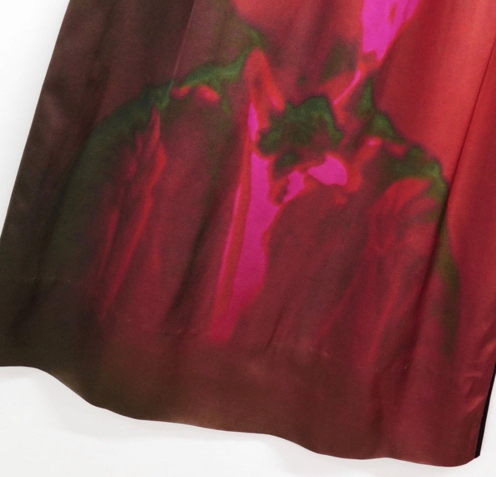 Dries Van Noten Thermal Portrait Print Skirt