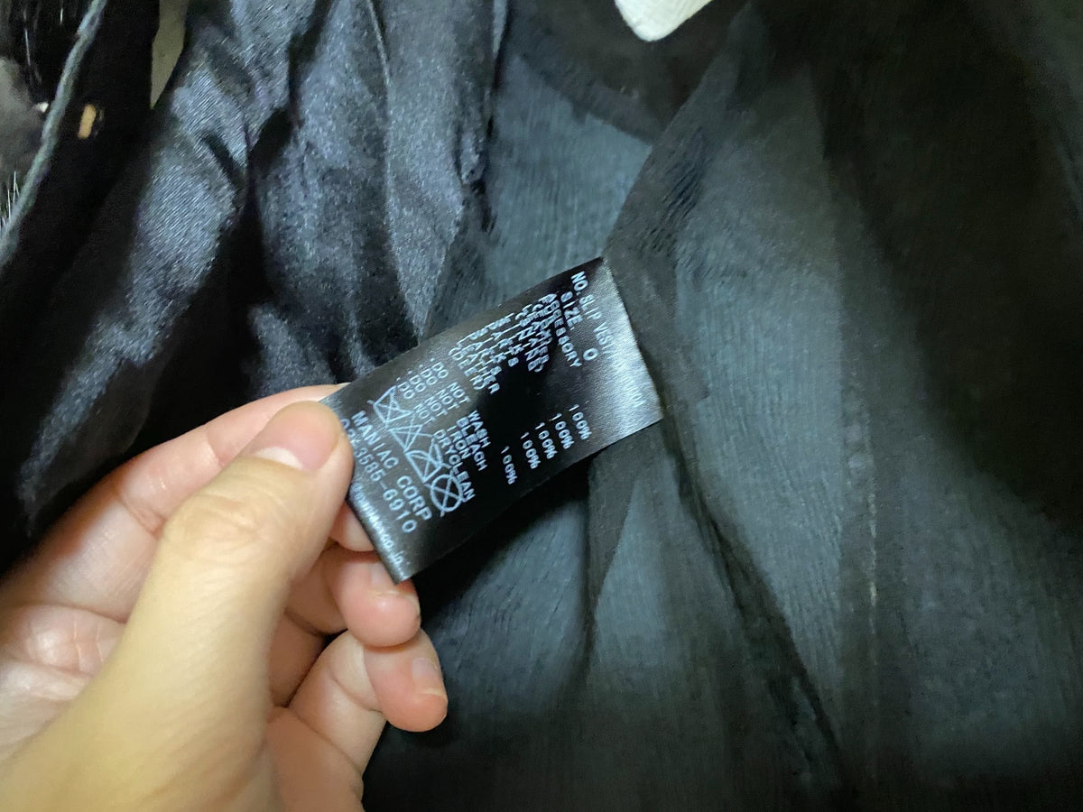 if six was nine Patchwork Vest