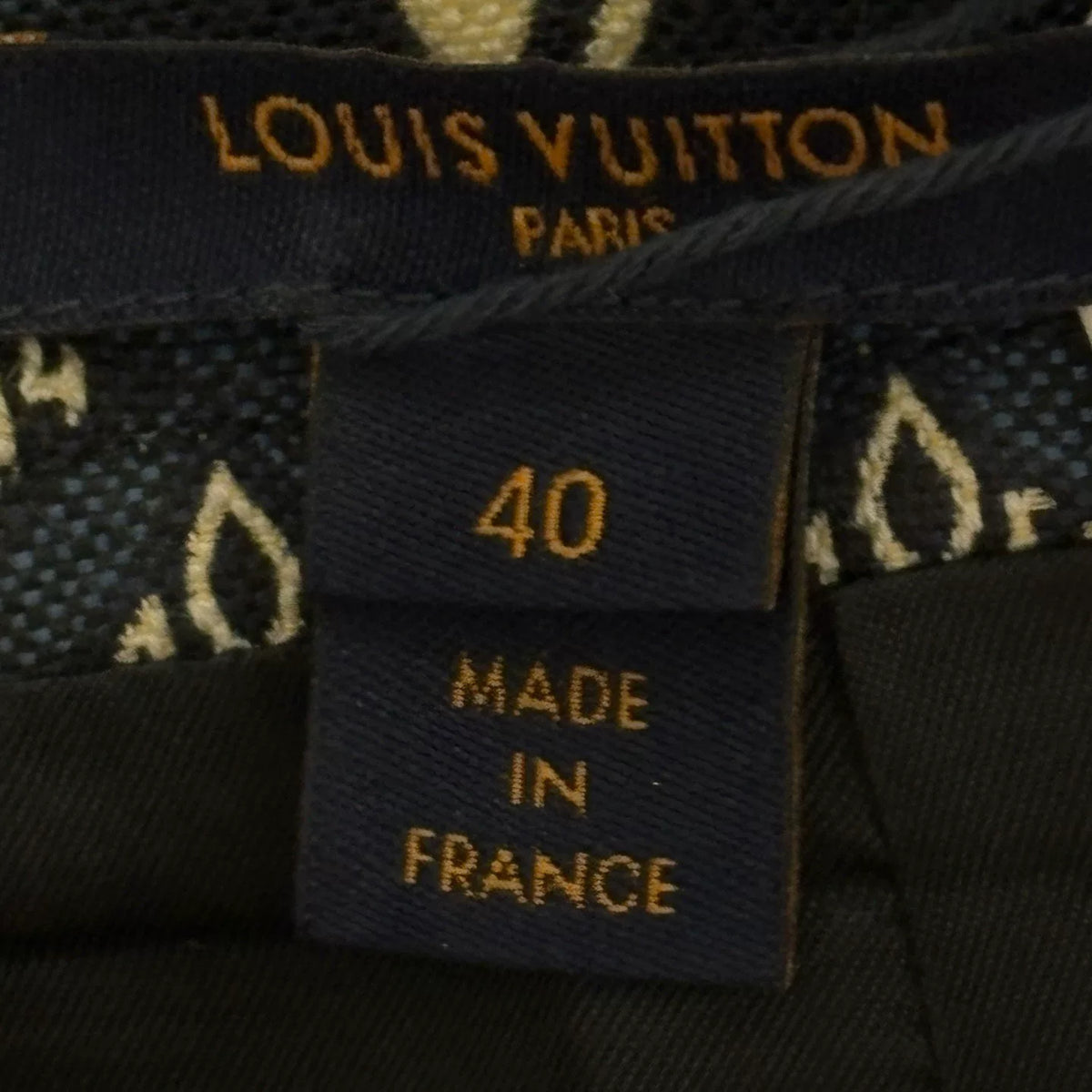 Louis Vuitton LV Logo all-over print 1854 series A-line casual skirt