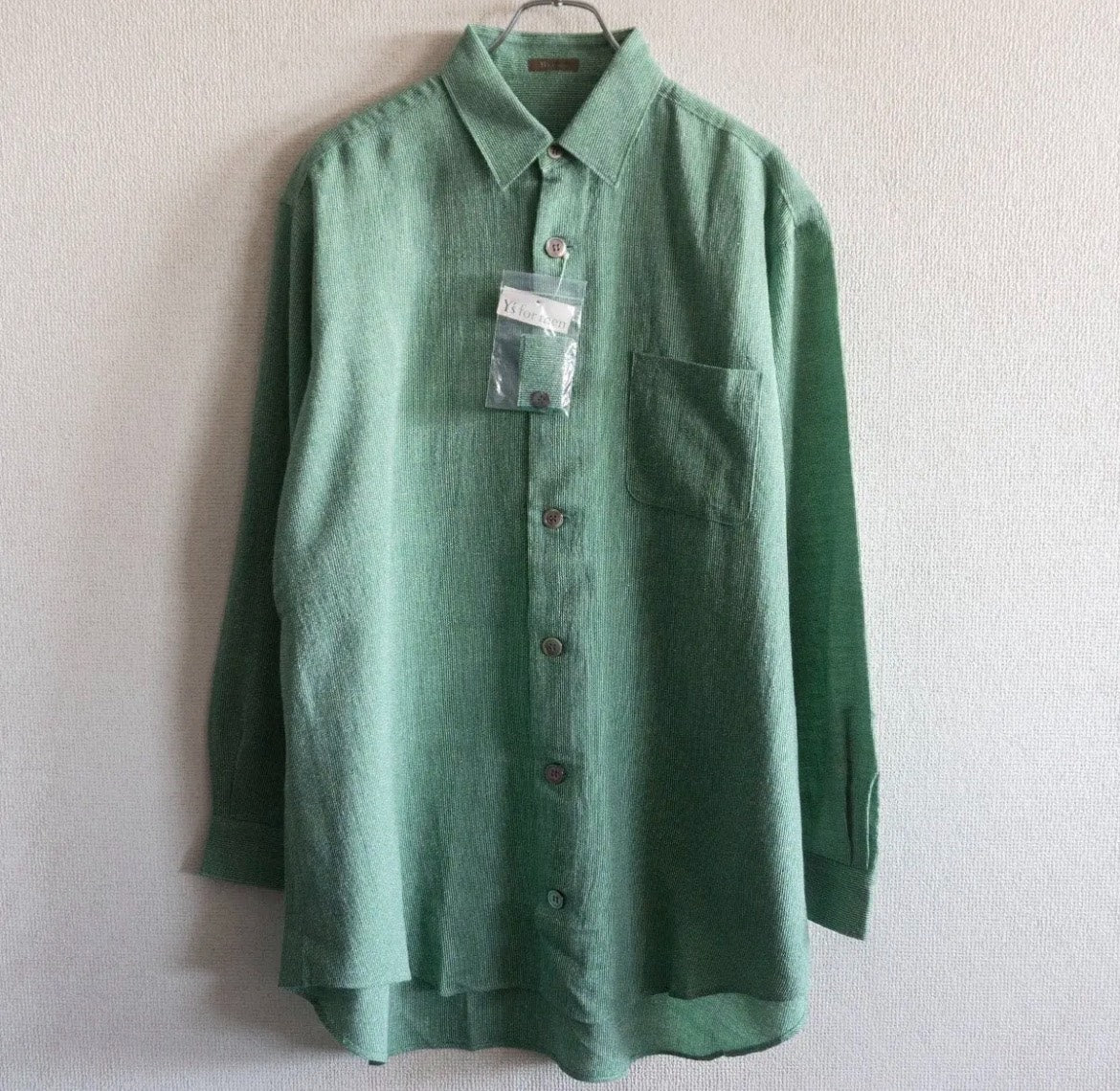 Yohji Yamamoto 1990s Wool Blend Oversized Shirt