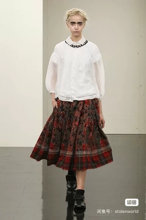 Comme Des Garcons 16AW Rose Bow Skirt - Devines