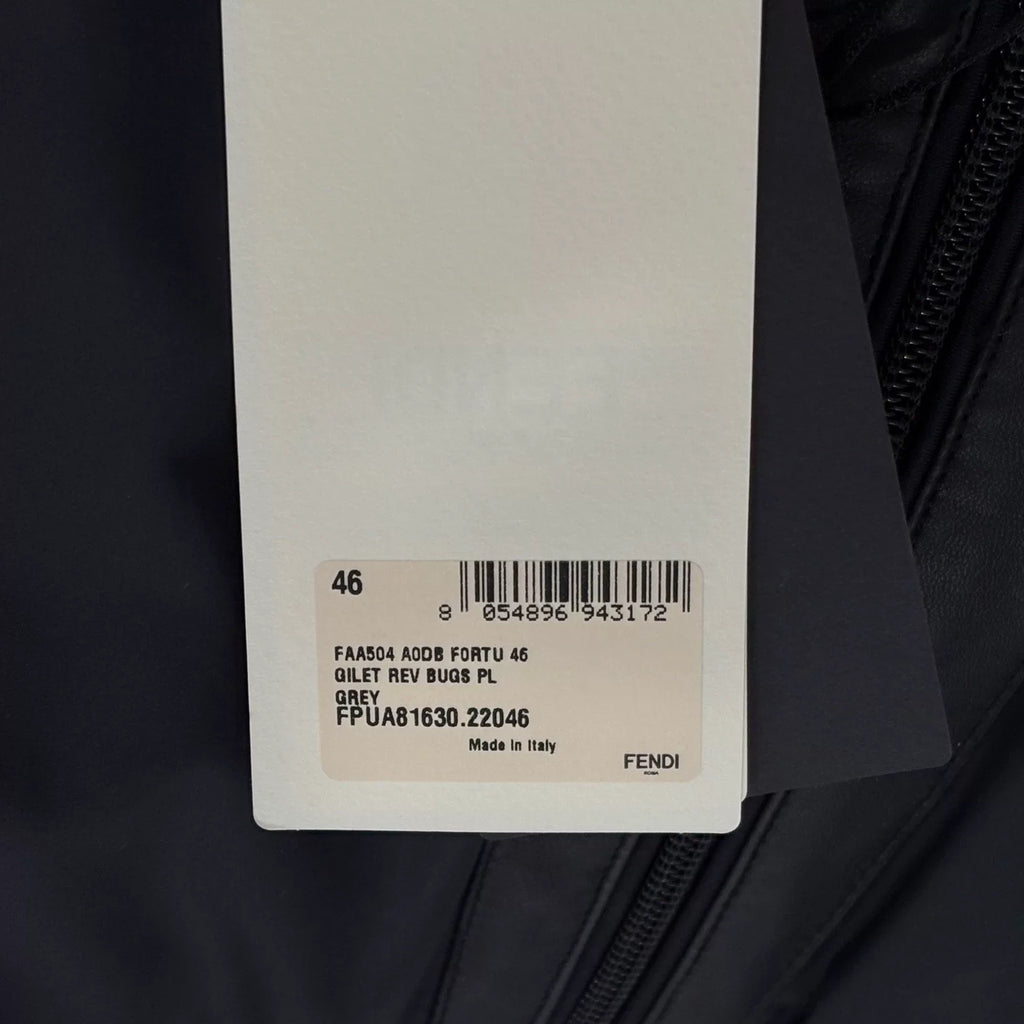 Fendi Black Little Monster Down Vest