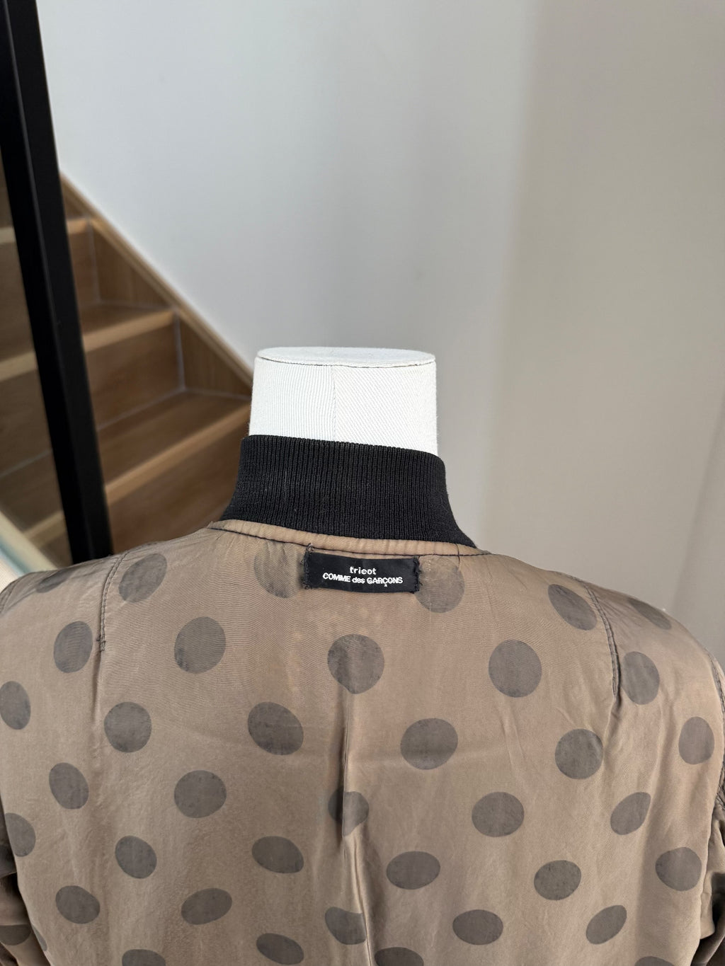 COMME des GARCONS Horn-Buckle Reversible Wool Jacket