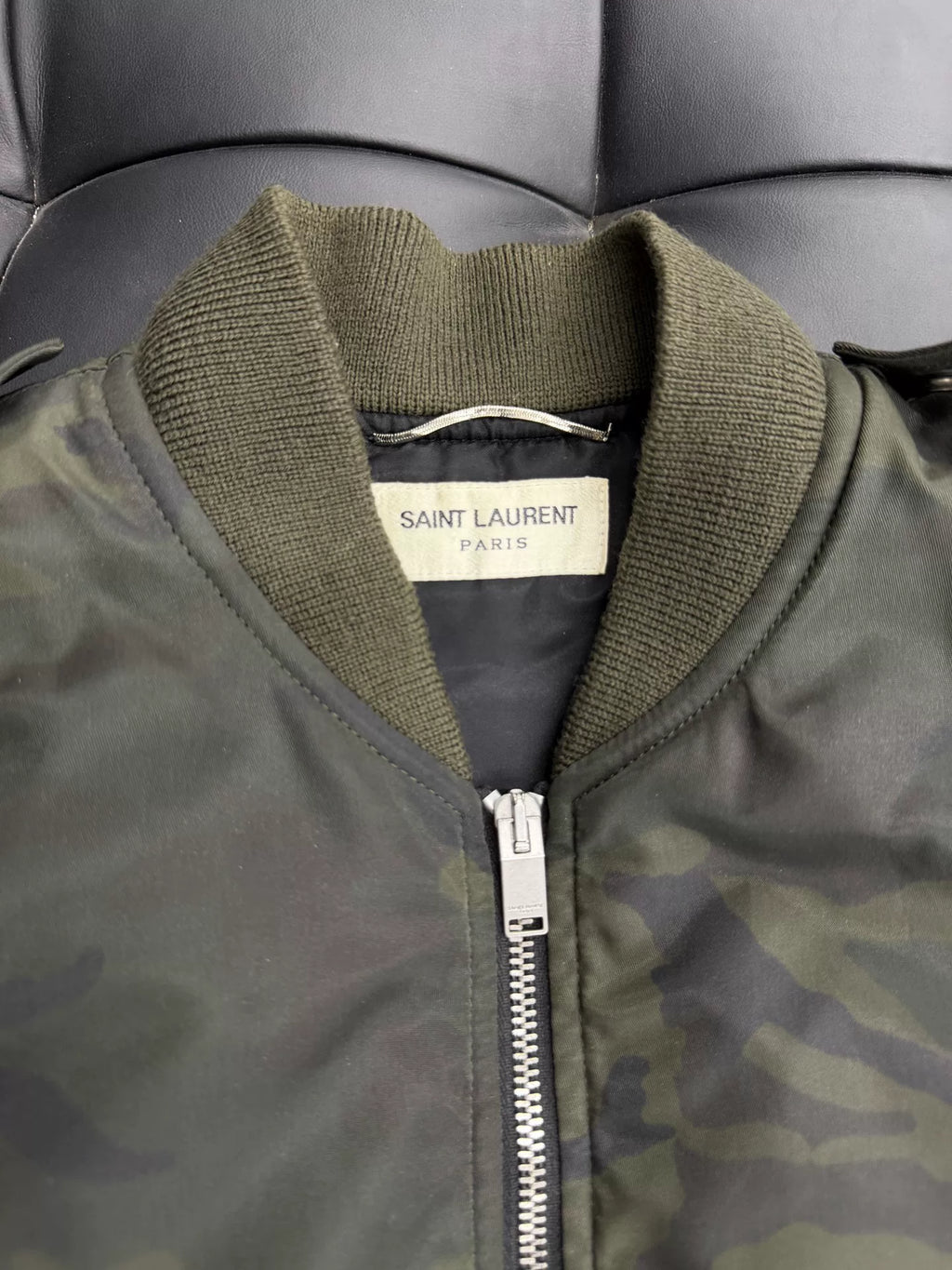 Saint Laurent FW16 Camouflage Jacket
