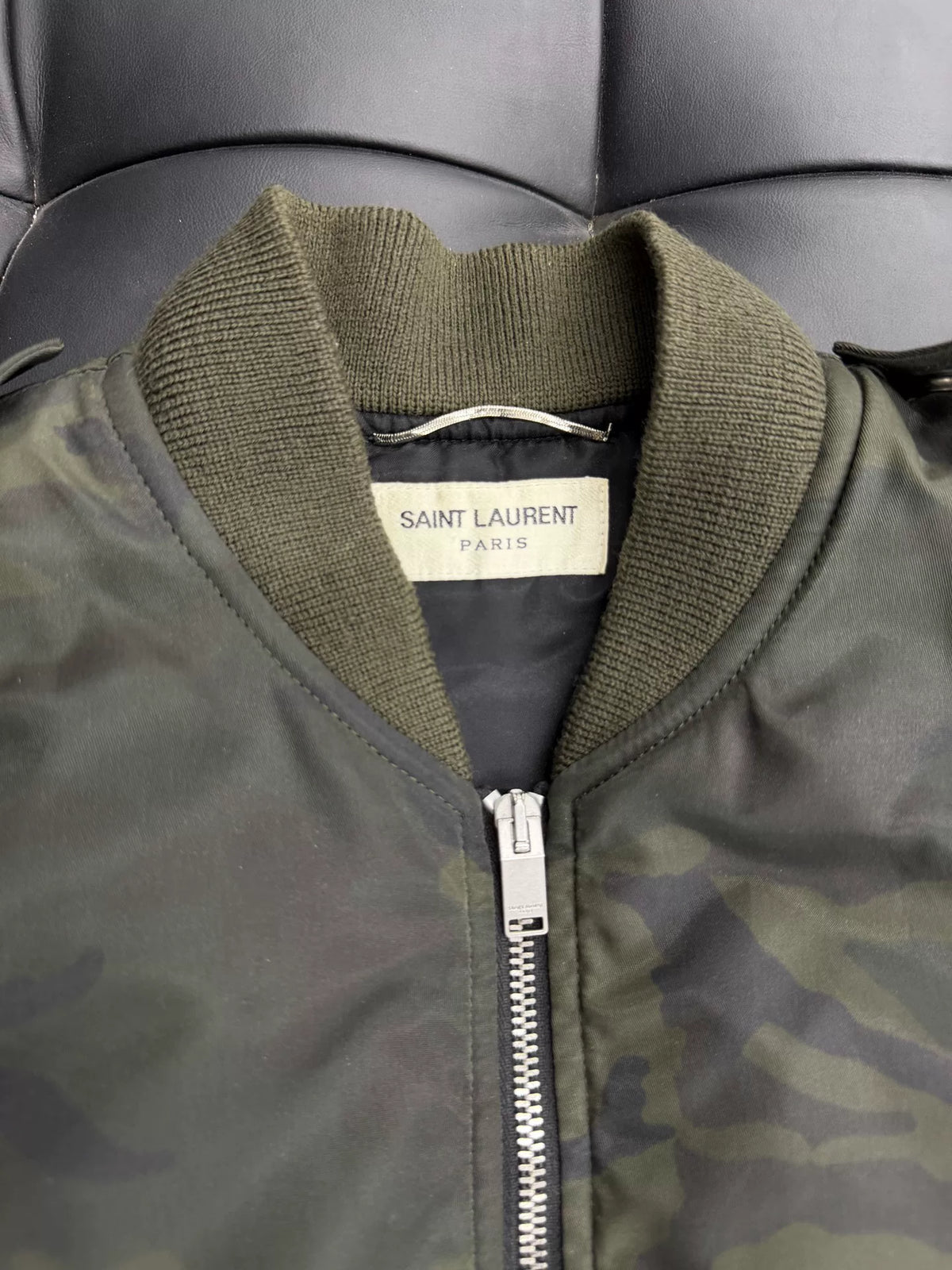Saint Laurent FW16 Camouflage Jacket
