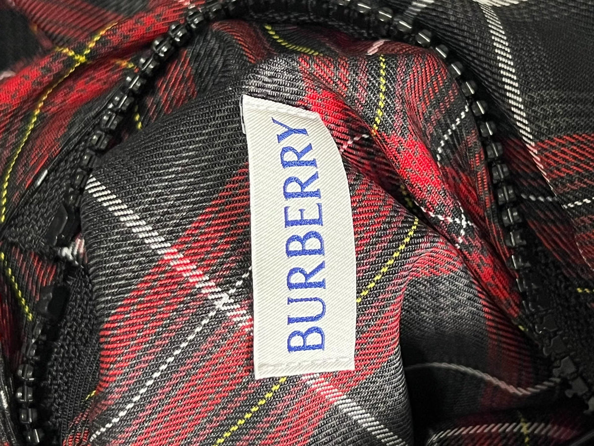 Burberry Reversible Plaid Hooded Jacket