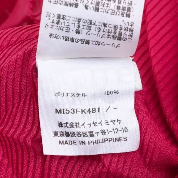 Issey Miyake Vintage Pink Pleated Top