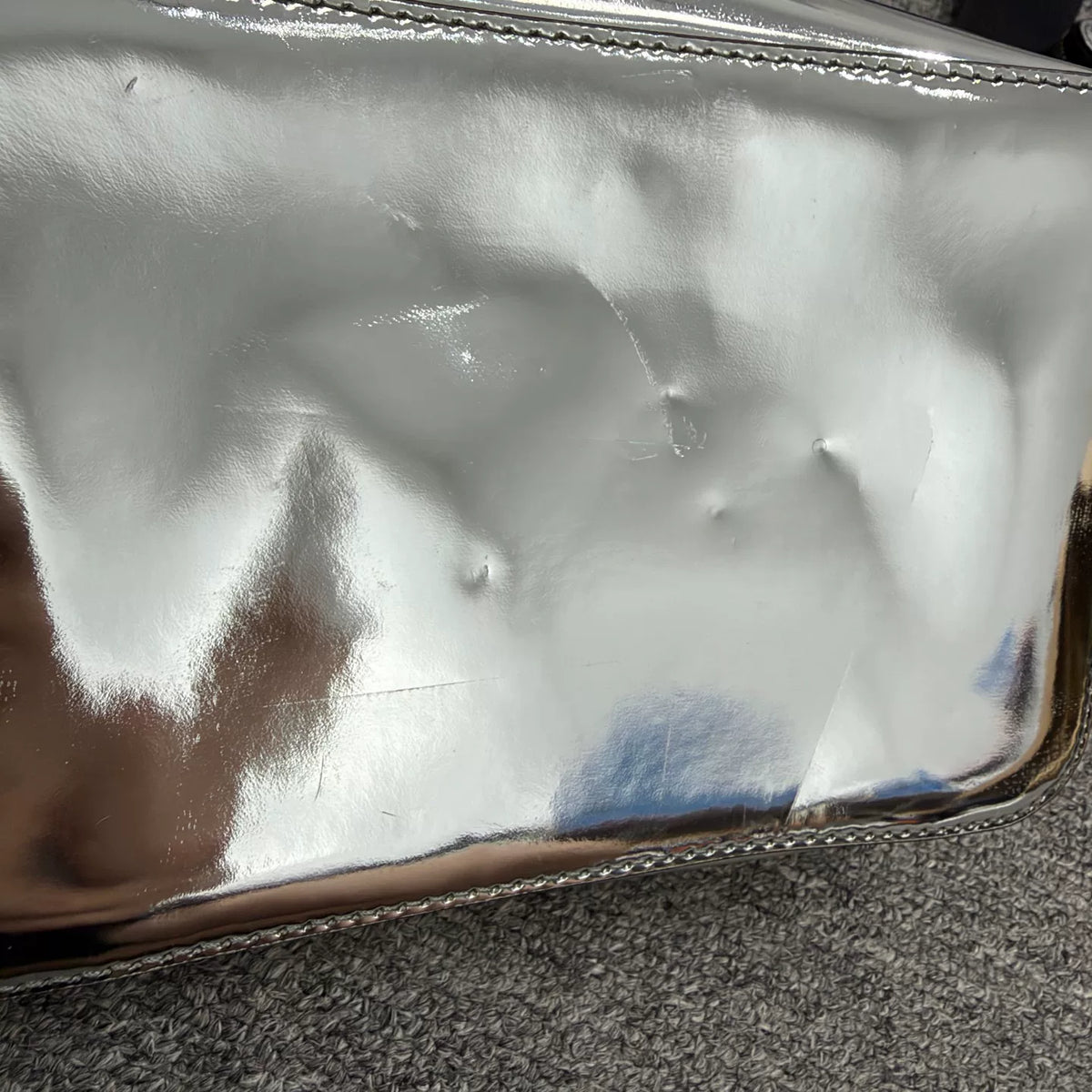 Prada Glossy Postman Shoulder Bag