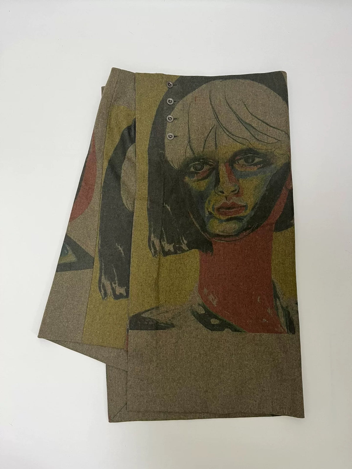 Yohji Yamamoto Midi Skirt