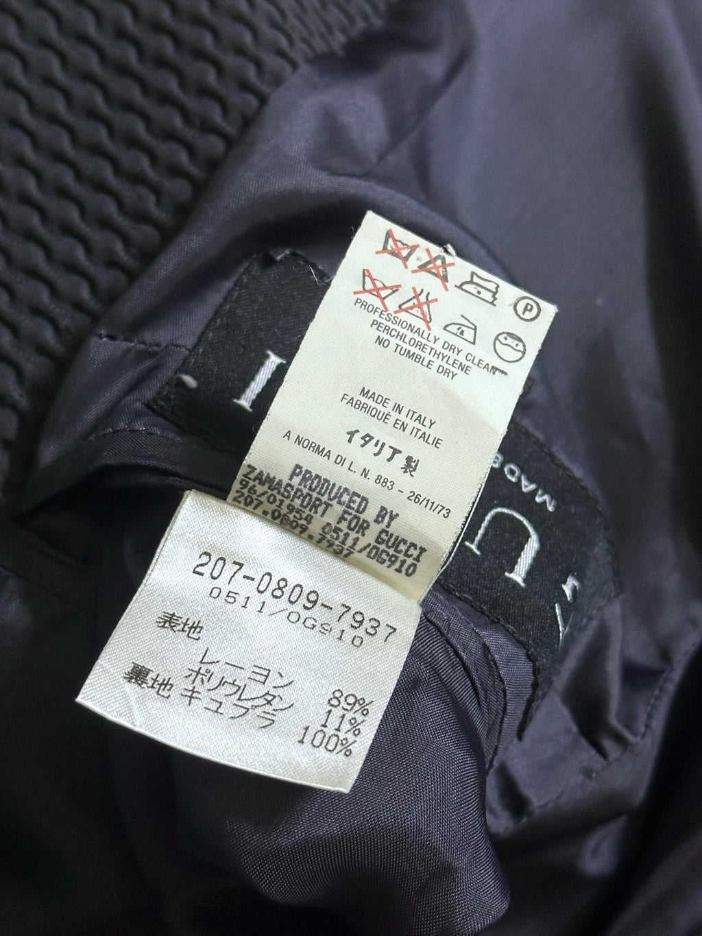 Gucci 96SS SS Jacket by Tom Ford