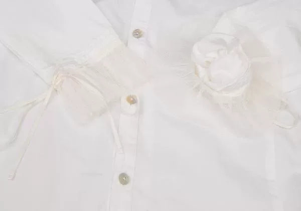 Jean Paul Gaultier Vintage White Pleated Shirt