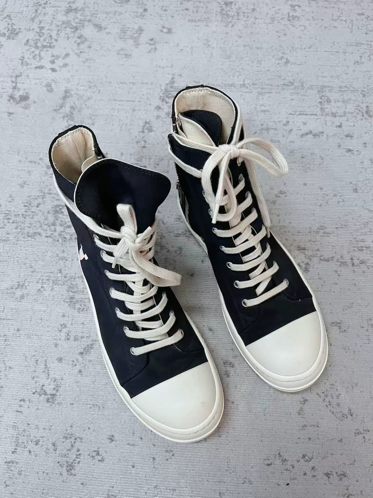 Rick Owens Drkshdw Side Logo Sneakers